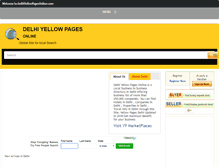 Tablet Screenshot of delhiyellowpagesonline.com